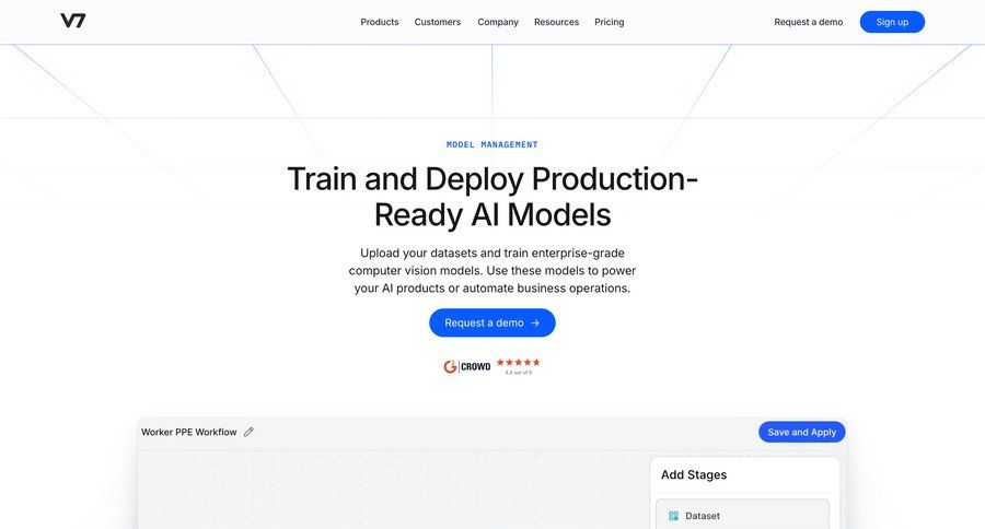 V7
			 deploy features testimonials case studies customer stories trainings ui page example