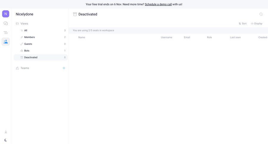 Orchestra
				list ui page example