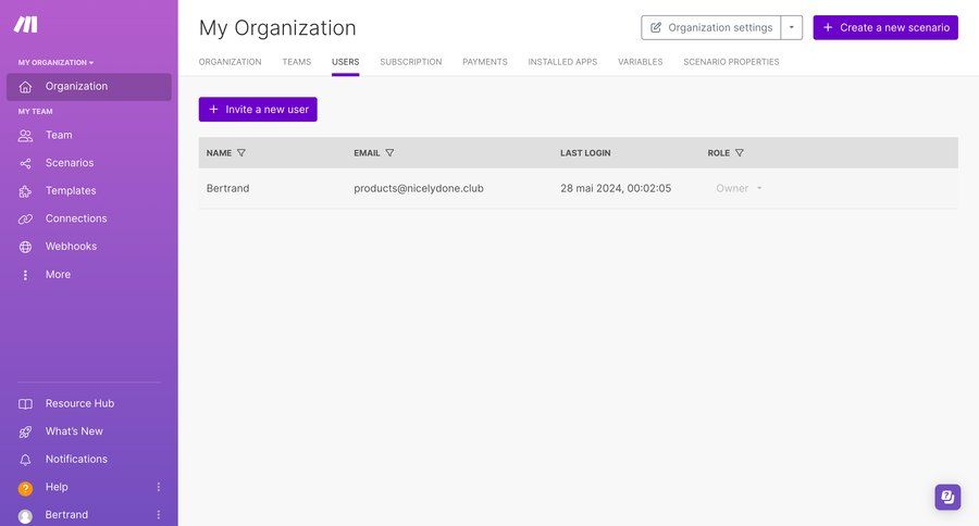Make
			settings team management settings user management account setup account settings user data user invitation sidebar task management dashboard table organization settings ui page example