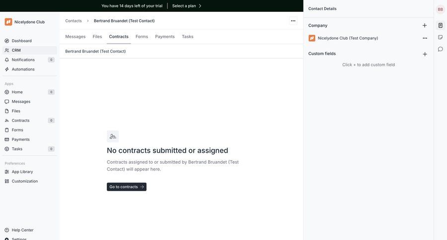 Assembly
			 trial banner empty state illustration ui page example