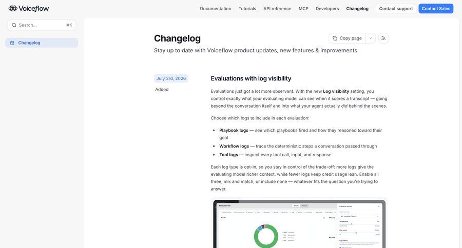 Voiceflow
				list ui page example