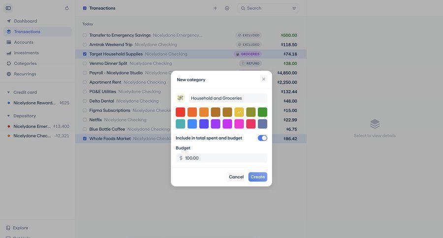 Copilot
			 color selection bulk edit ui page example