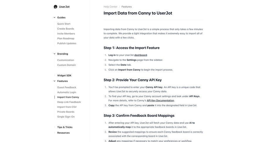 UserJot
				import ui page example
