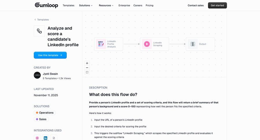 Gumloop
				account settings ui page example