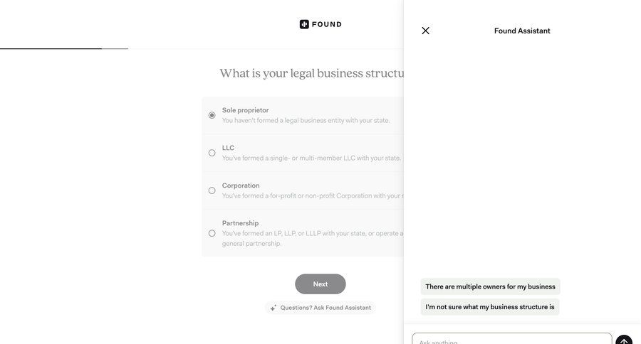 Found
				information state ui page example