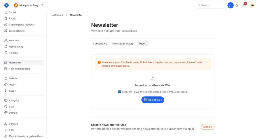 Hashnode
			 configuration settings sidebar navigation form import data email dashboard notification dashboard warning wizard sidebar alert data import import file new import tool import wizard map view version history file picker version control ui page example