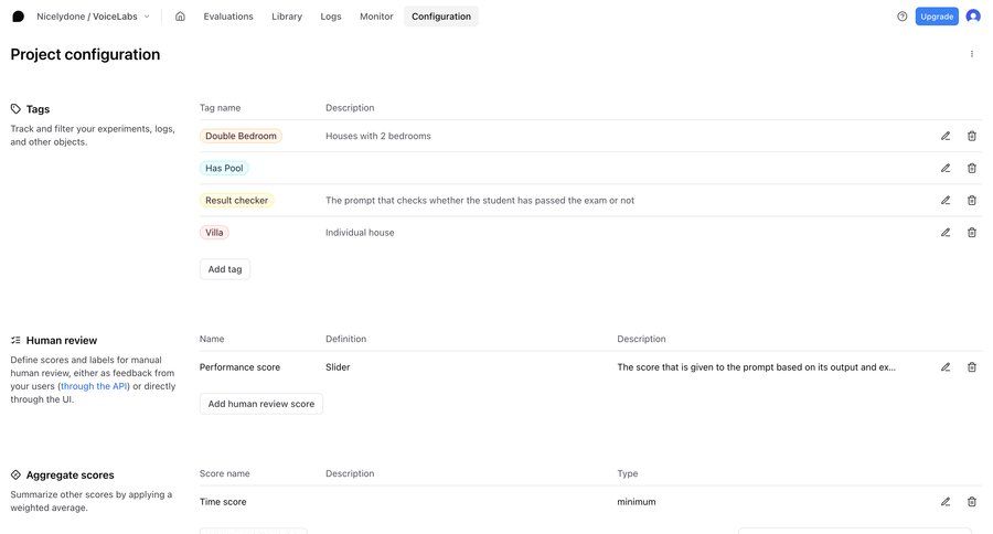 Braintrust
			 configuration settings project management form data analysis list management tagging tag management data filtering research setup filter ui modern table review voice configuration screen ui page example