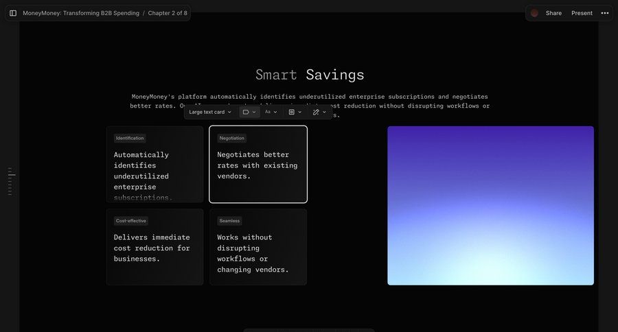 Chronicle
			 finance subscription management full-screen layout ui page example