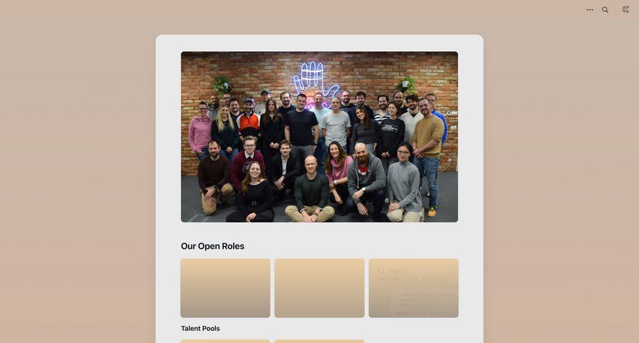 Craft
				careers ui page example