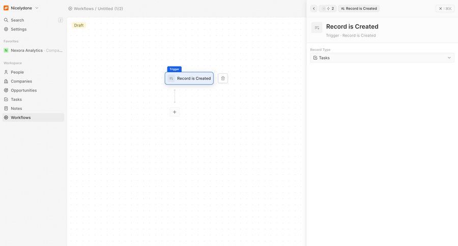Twenty
			 data management configuration sidebar navigation workflow workflow management workflow builder workflow automation workflow creation workflow configuration workflow screen sidebar configuration screen ui page example