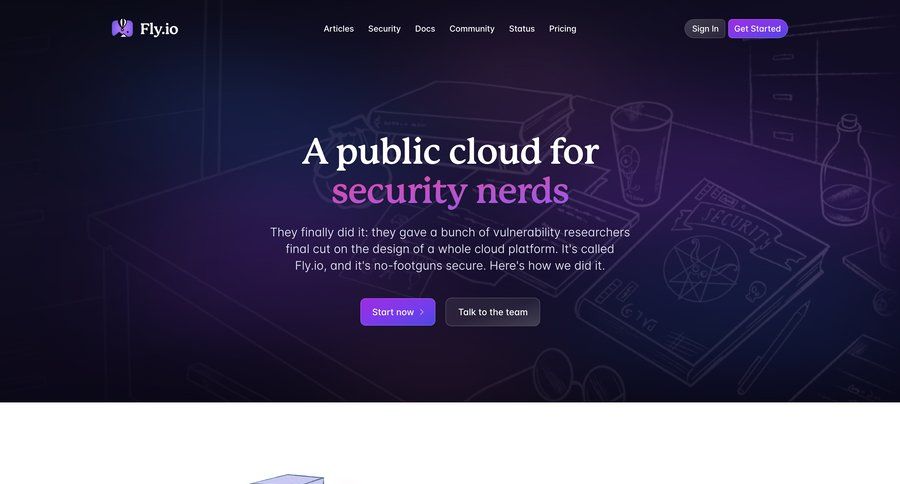 Fly
			 security cloud security ui page example