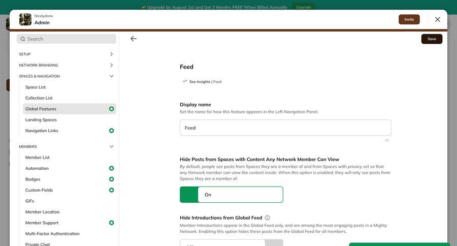 Mighty
			settings form workspace settings configuration settings form sidebar ui page example