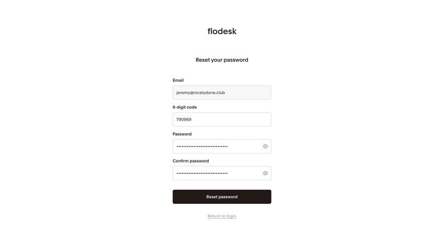 Flodesk
				password reset page example