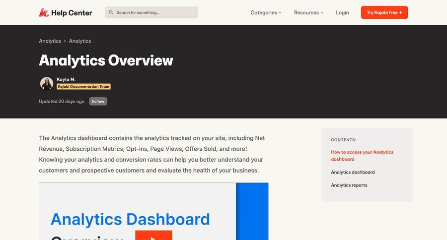 Kajabi
			 payment method timezone selector ui page example