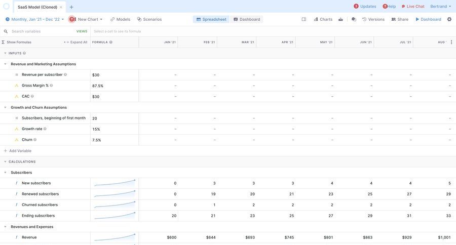 Causal
				detail page page example