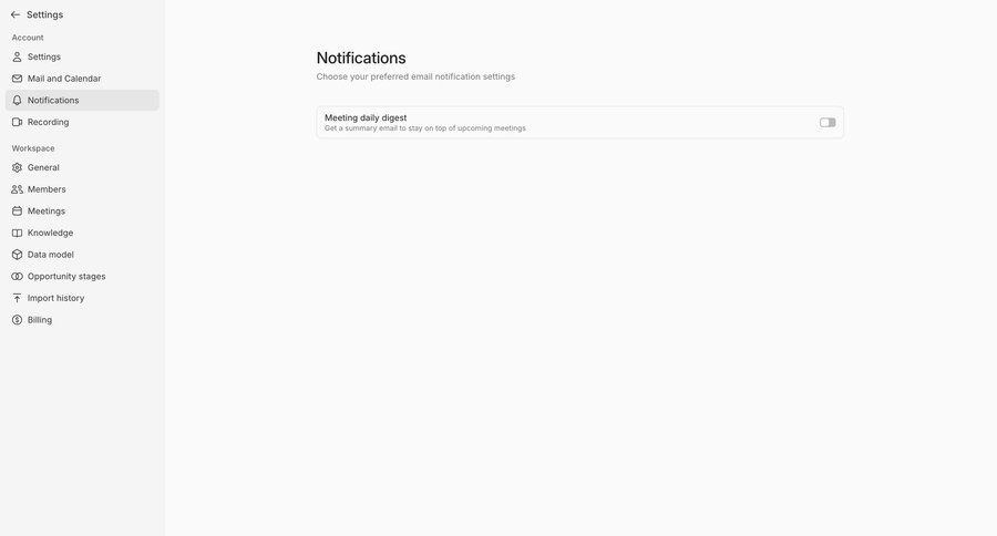 Notification settings Design Examples — 302+ SaaS UI Patterns | Nicelydone