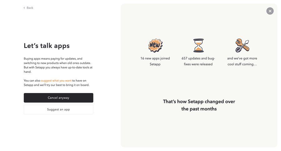 Setapp
			   ux ui design