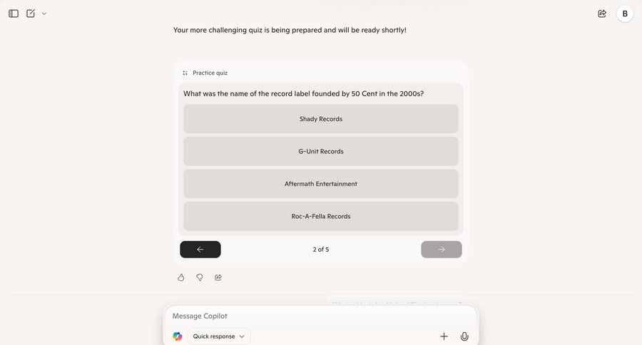 Copilot
			 progress indicator progress ui page example