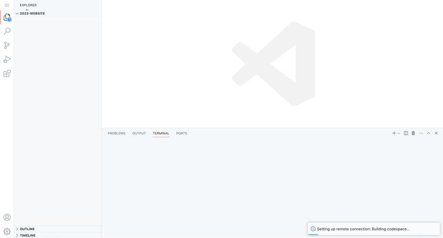Github
			 project management tree view code editing sidebar blank state void blank empty page prompt setup progress ui page example