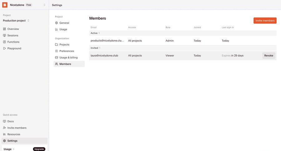 Browserbase
			 user access control ui page example