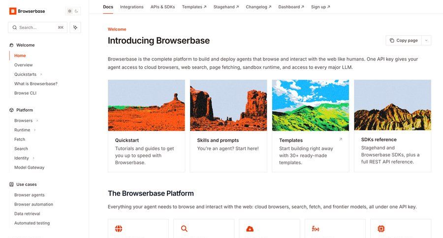 Browserbase
				article ui page example