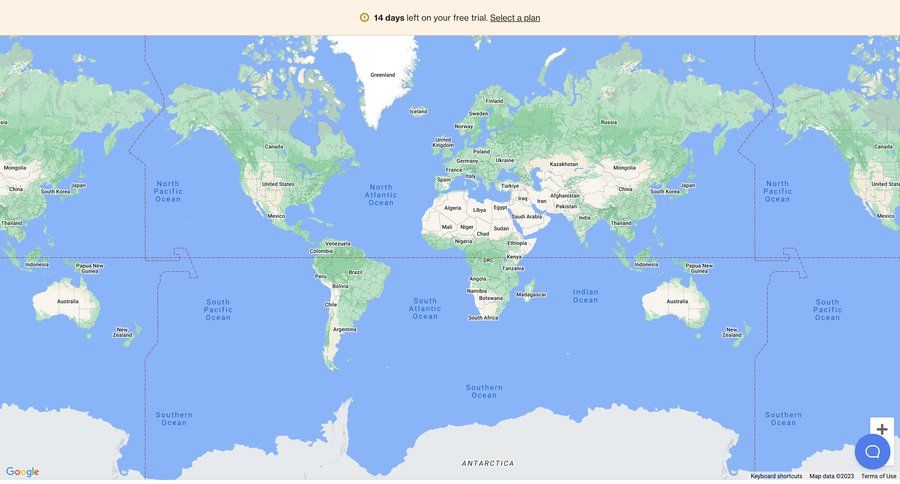 Ortto
			 maps interactive map location map world map route map map view analytics mapping ui page example