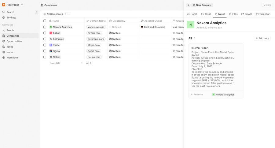 Twenty
			 data management account management grid onboarding full-screen layout sidebar detail view table ui page example