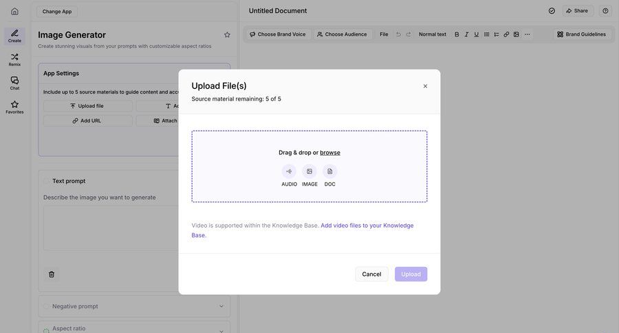 Jasper
			 form file upload drag and drop file upload modal upload file ui page example