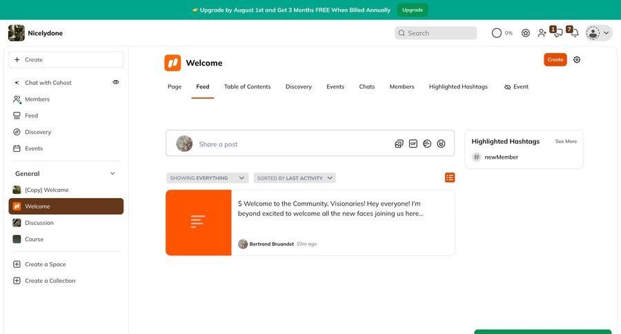 Mighty
			 sidebar navigation onboarding content sharing profile management content hierarchy dropdown filters sidebar user profile menu search bar ui page example