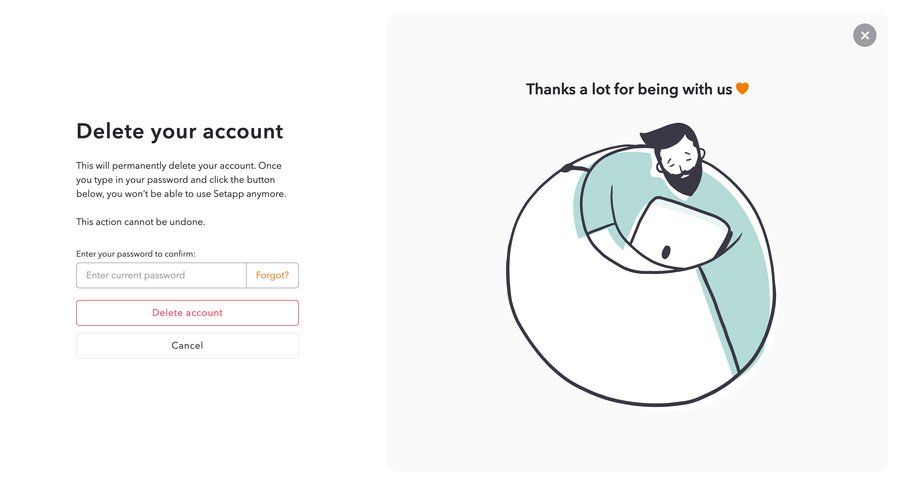 Setapp
			      ux ui design