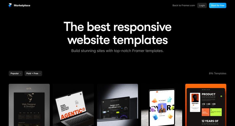 Framer
			 free templates drag & drop folder image gallery media gallery photo gallery marketing website design banking app ux cards ui pagination localization ui page example