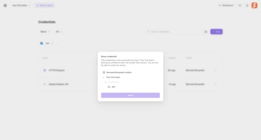 Tines
			 configuration team collaboration confirmation tree view access control security collaborators group members ui page example