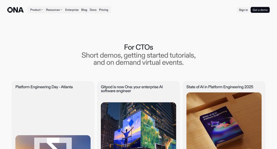 Ona
				resources ui page example