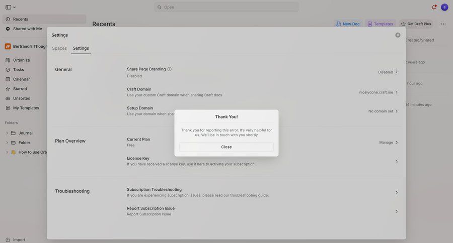Craft
				settings ui page example