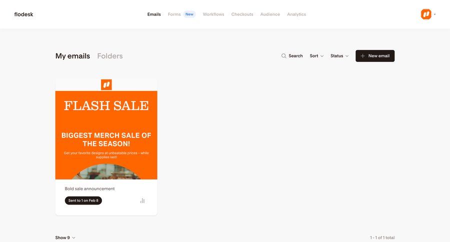 Flodesk
				list page example