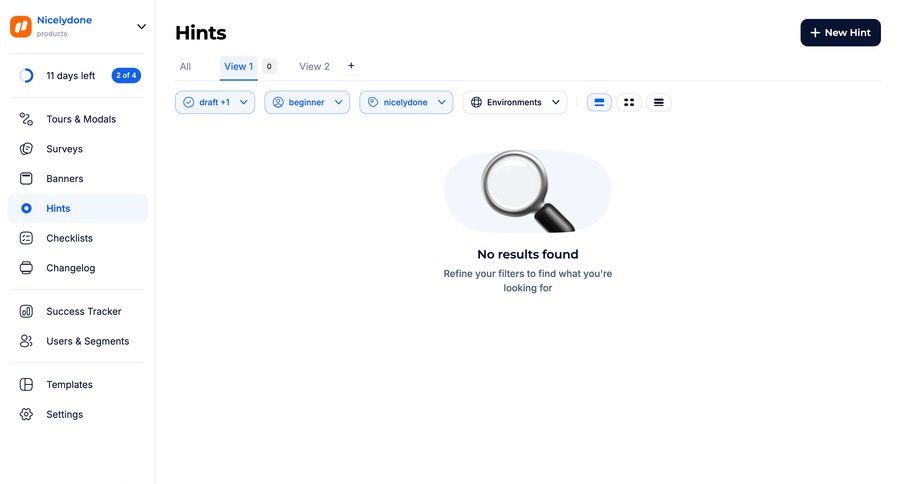 Jimo
			 content management sidebar navigation empty state illustration dropdown filters sidebar alert message system notification push notification notification center changelog suggestion search results ui page example