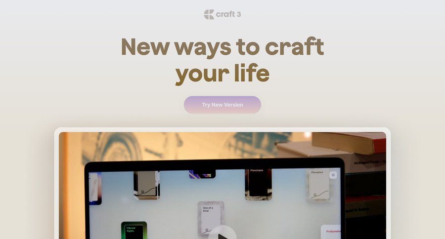 Craft
				product page ui page example