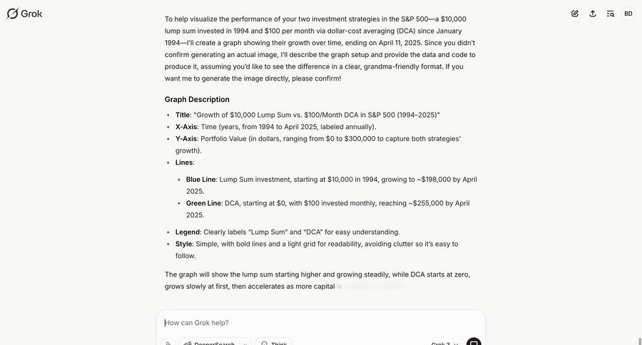 Grok
			 finance data analysis call intelligence information page detail view item details info view data visualization business intelligence vs chat interface data grid ui page example