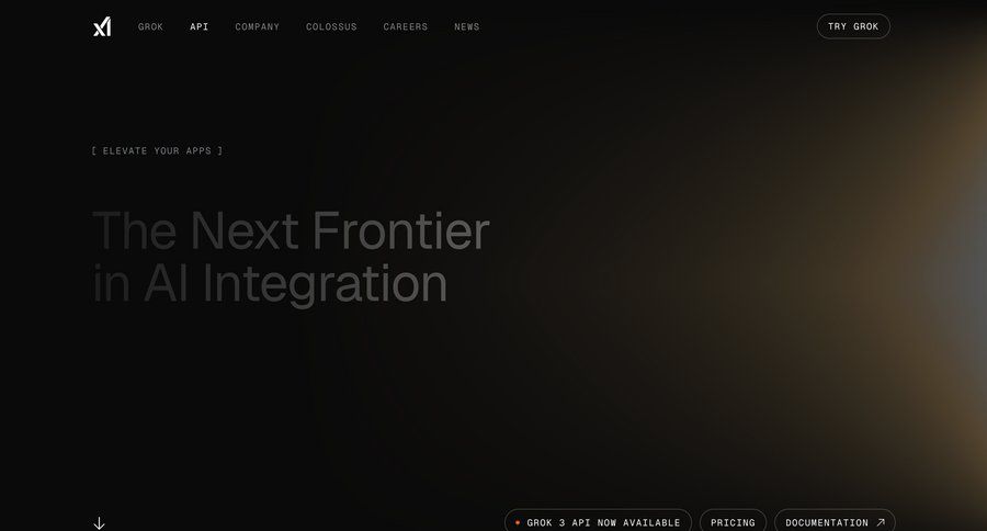 Grok
				api ui page example