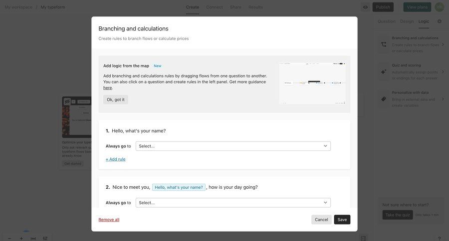 Typeform
			   ux ui design