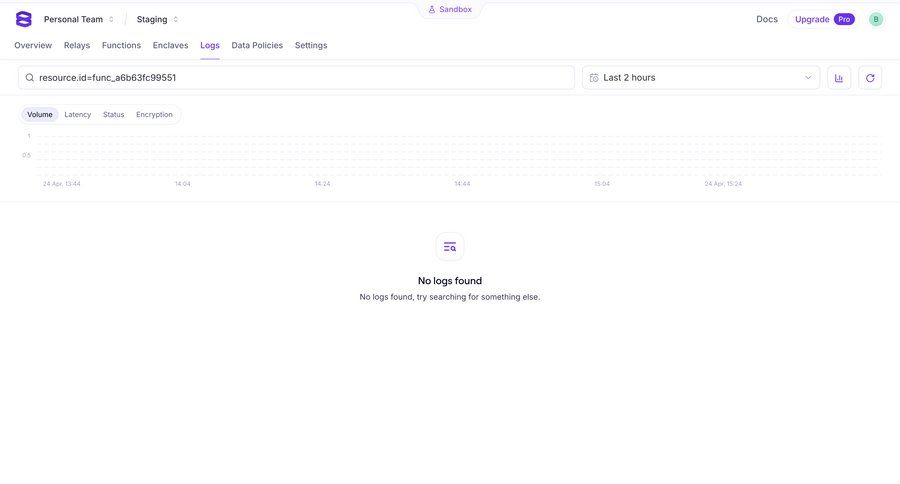 Evervault
			 dashboard data analysis blank state void blank non-ideal state empty page prompt data visualization monitoring search bar version control ui page example