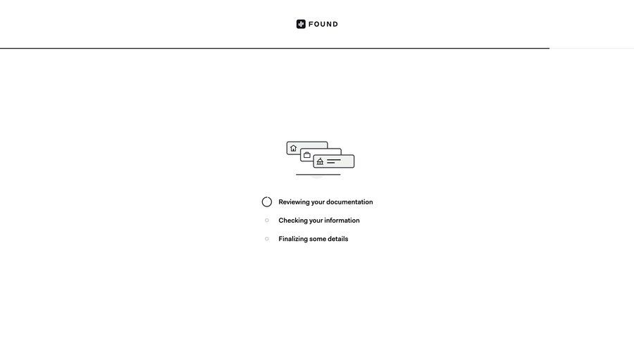 Found
				onboarding ui page example