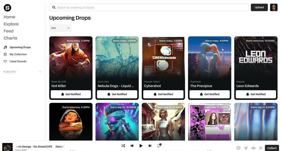 Sound.xyz
			         ux ui design