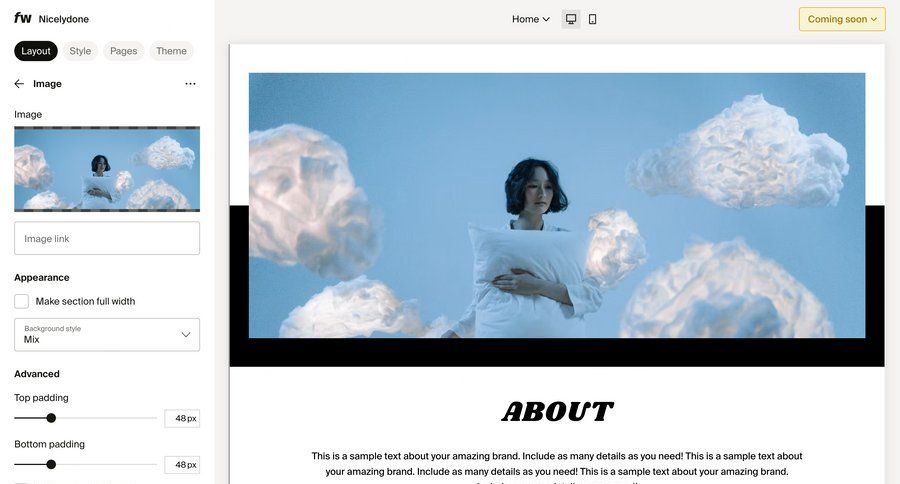 Fourthwall
				settings ui page example