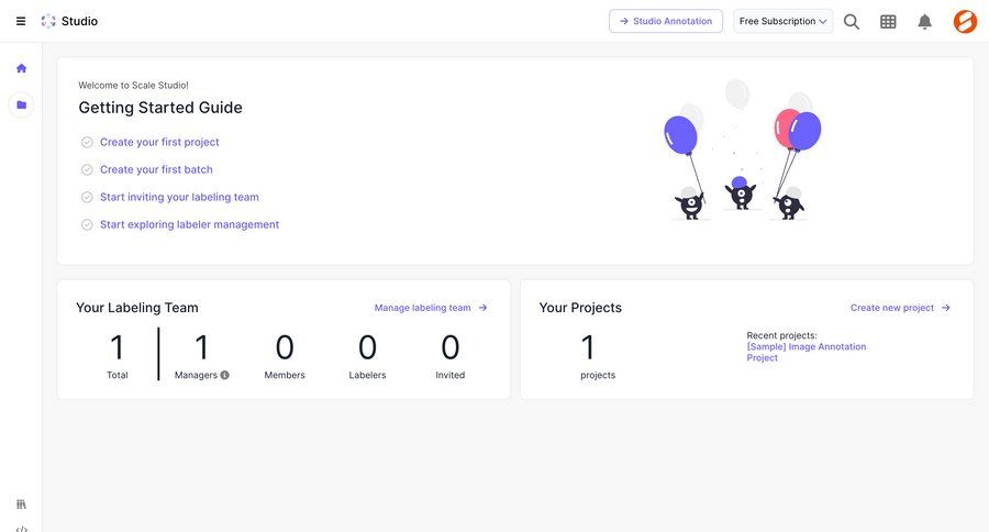 Scale
			home onboarding team dashboard project management artificial intelligence onboarding project creation dashboard overview getting started tutorial sidebar ui page example