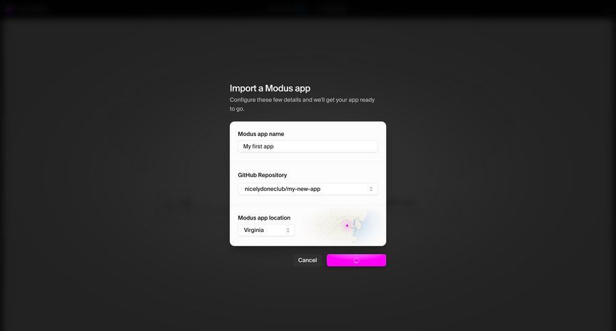 Hypermode
			 modal screen onboarding form setup ui page example