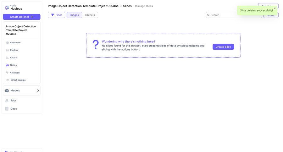 Scale
			 data management sidebar navigation artificial intelligence onboarding empty state message sidebar alert ui page example