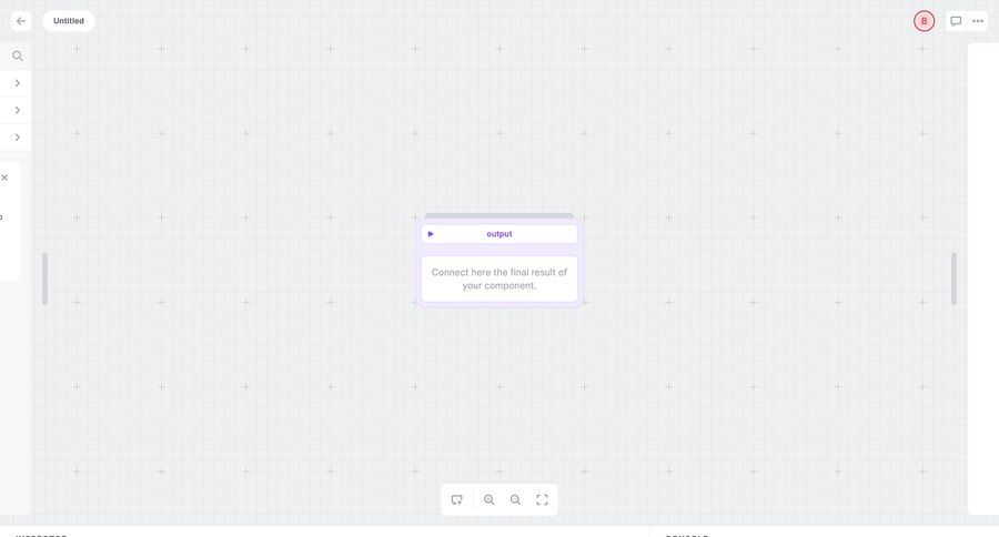 Latitude
			 configuration grid editor design drag and drop sidebar menu data visualization node based editor ui page example
