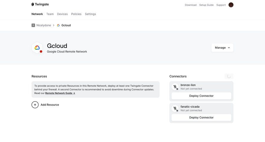 Twingate
			     ux ui design