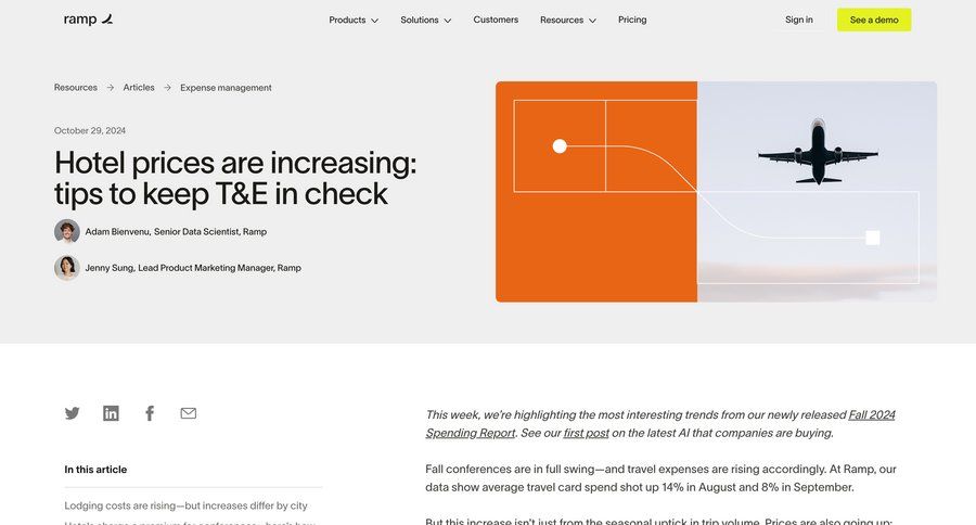 Ramp
			 insight price pricing calculator ui page example